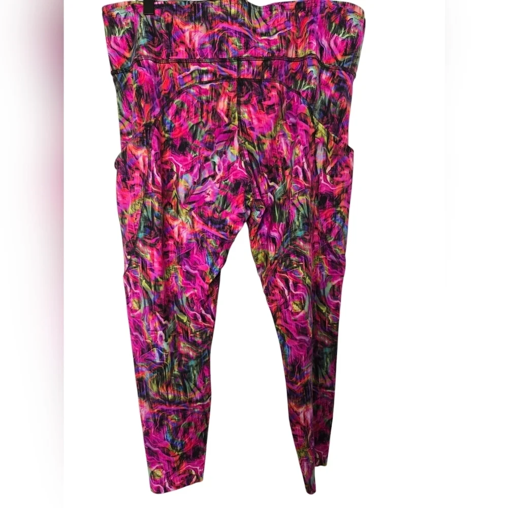 Lululemon Vibrant Pink Leggings Size 18